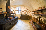 The Kitchen. All copper pizza cutters