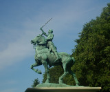 A fighting Joan of Arc