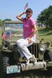 Jenny Rosenson, Mrs. Fort Stark 2008<br />Jeep supplied by Alex Kennedy