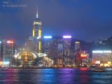 La Isla de Noche Vista desde Kowloon