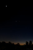 Crescent Moon, Venus, and Jupiter: Act IV