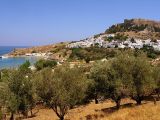 Lindos, on the island of Rhodes