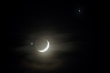 Moon, Venus and Jupiter
