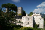 view onto Villa Rufolo in Ravello