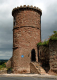 Ross-on-Wye - Mock Gothic walls built in1833