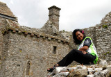 Yuni at Weobley Castle