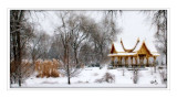 Winter at the Thai Pavilion (Madison, WI)