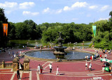 Bethesda Fountain, long shot