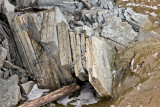 Rocks along St. Jean Baptiste Creek