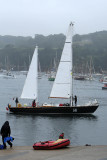 Pen Duick II lors du rassemblement de vieux gréements Douarnenez 2008