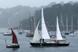 Pen Duick II lors du rassemblement de vieux gréements Douarnenez 2008