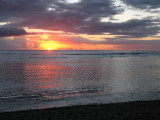 Journe sur la plage de lHermitage les Bains sur la cte ouest de lle