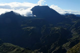 Le cirque de Mafate depuis le point de vue du Mado