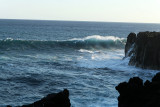 Forte houle au Cap Mchant (le 3 septembre 2008)