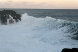 Forte houle au Cap Mchant (le 3 septembre 2008)