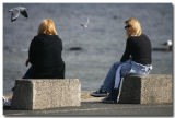women foreshore