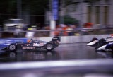 A.J. Foyt Being Chased - 1990 Toronto Indy, Exhibition Place, Toronto