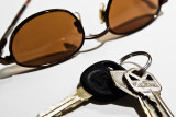 Sunglasses and Keys