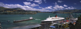 The QE2 at Lyttelton, Canterbury, New Zealand