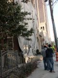 Blast Curtain on North Avenue Presbyterian Church