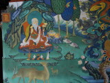 Mural paintings, Trongsa Dzong, Bhutan