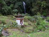 Chorten at Shaten Camp, Mo Chhu, Bhutan