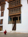 Entrance to the temple, Punakha Dzong