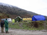 Camp site at Pele la