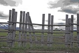 Fence   Morman Row, Yellowstone