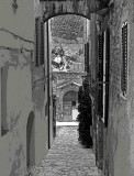 Narrow alley