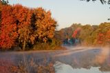 Sunny fall morning