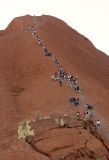 Climbing the rock