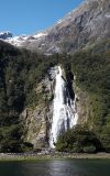 Waterfall on Milford Sound