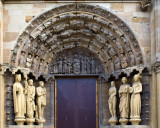 Tympanum, Church of Our Lady (Liebfrauenkirche), Trier, Germany