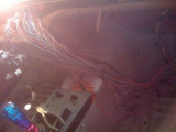 Thinning out the harness.
