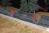 Joe Bence's models on the LA Free-Mo display