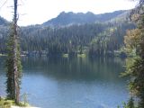 Lake near campground in MT