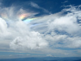 Rainbow and Mount Hood