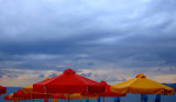 Corinth - The umbrellas of