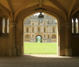 View of the long walk from state entrance