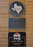 Henne Building historical plaque