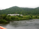 Community Structure (w/ onsen) is the only place for miles.
