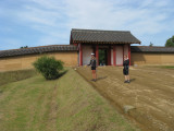 Grounds of the Akita castle ruins. Not much remains.