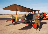 Doggie Kline & his WWI S.E.5a Biplane