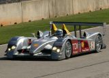 Audi R10 along the backstretch heading for turn 10A