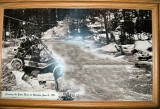 Old Overhead Skidder Over The River