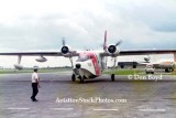 Mid 1970's - USCG Grumman HU-16E Albatross #CG-7218 parking to clear Customs