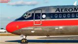 Aeromexico MD88 XA-AMV airliner aviation stock photo #2767