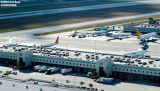 Cargo operations on Western U ramp - aviation stock photo #3095