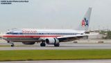American Airlines B737-823 N939AN, First Flight for MIAs Runway 8 airliner aviation stock photo #6634